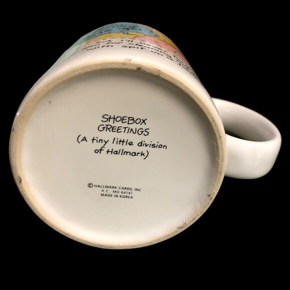 VTG Shoebox Greetings Funny Coffee Mug, Hallmark Graphic Cocoa Tea Cup, Mom Cup - Picture 5 of 5